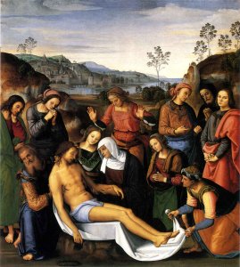 Lamentation over the Dead Christ