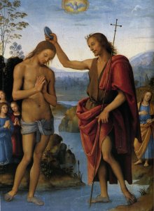 The Baptism of Christ 1490-1500